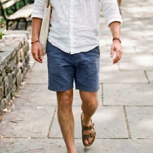 Scott Barber Linen Lyocell Resortwear Shorts~$125